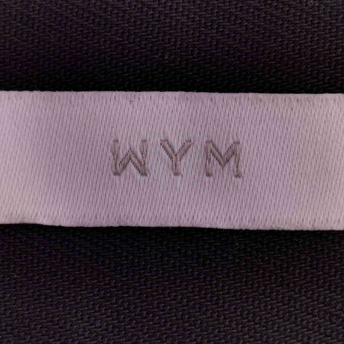 ウィム バイ リドム WYM LIDNM HIGH TWISTED GABA WIDE TUCK SLACKS 2タック ワイドストレート メンズ JPN:L