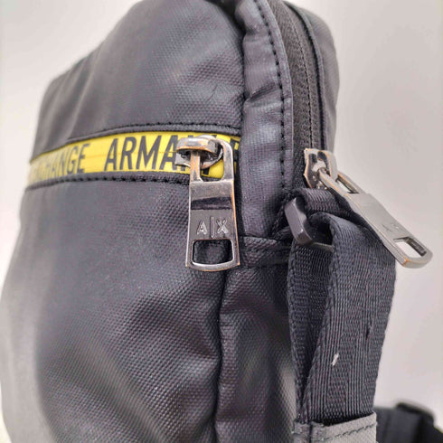 アルマーニエクスチェンジ ARMANI EXCHANGE ロゴ 止水ジップ ミニ ショルダー バッグ メンズ