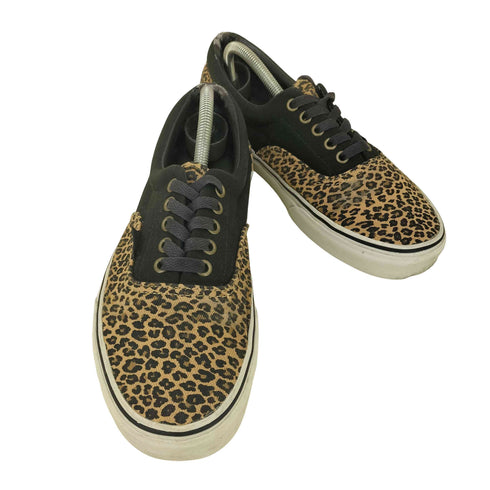 バンズ VANS ERA レオパード切替 メンズ us9 27cm
