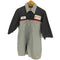 レッドキャップ RED KAP 70-80S IMAGE plus 襟芯 John UPDIKE INDUSTRIES ロゴ ワッペン ポリ コットン S/S ワーク シャツ カットオフ メンズ M-LN