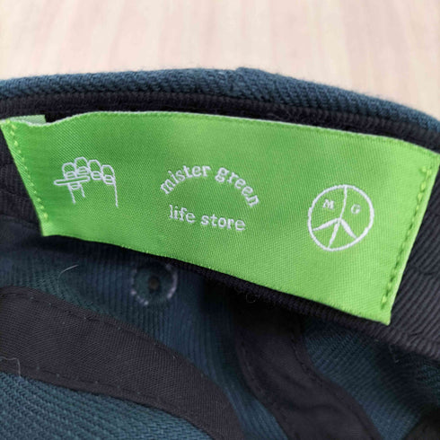 mister green フロント刺繍ロゴキャップ メンズ ONE SIZE