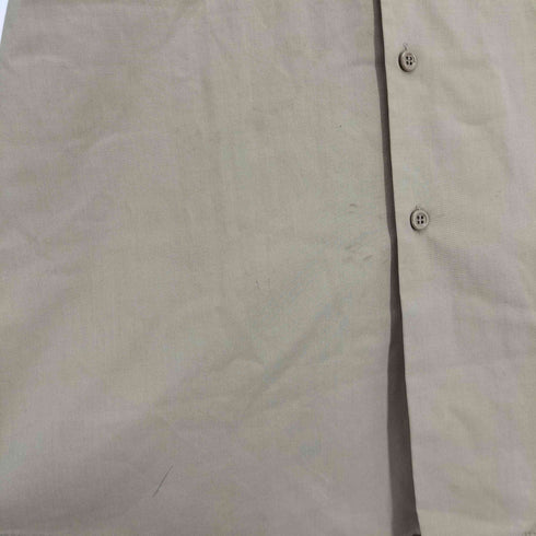 リー Lee 70S 開襟 オープンカラー S/S ミリタリー シャツ メンズ 16-16 1/2