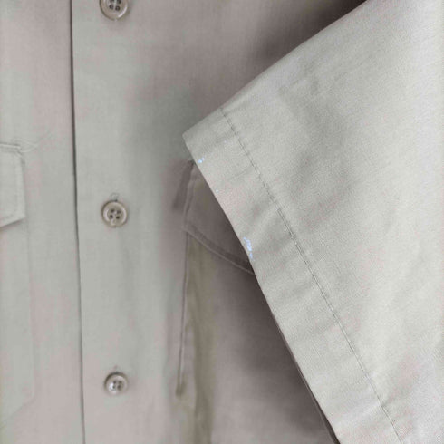 リー Lee 70S 開襟 オープンカラー S/S ミリタリー シャツ メンズ 16-16 1/2