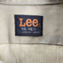 リー Lee 70S 開襟 オープンカラー S/S ミリタリー シャツ メンズ 16-16 1/2