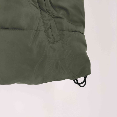 ギャップ Gap OC PUFFER VEST PRIMALOFT プリマロフトジップアップ 中綿 ベスト メンズ import:L