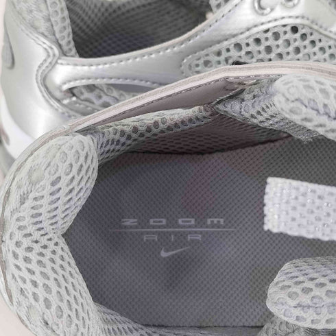 ナイキ NIKE Air Zoom Spiridon Cage 2 Metallic Silver レディース JPN:24