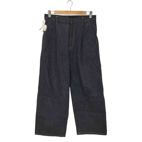 モンキータイム MONKEY TIME ワンプリーツ ストレート エイジレス デニム パンツ メンズ JPN:M