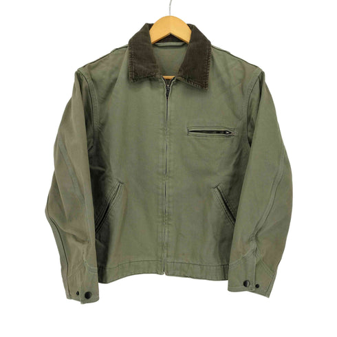 ジーユー GU ウォッシュドコットンワークジャケット メンズ JPN:XS