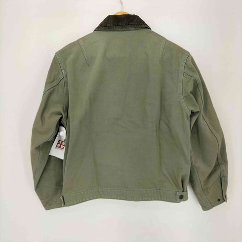 ジーユー GU ウォッシュドコットンワークジャケット メンズ JPN:XS