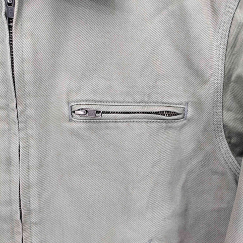 ジーユー GU ウォッシュドコットンワークジャケット メンズ JPN:XS