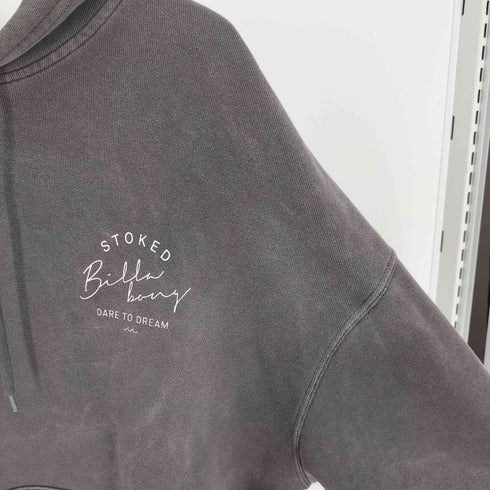 ビラボン BILLABONG 22SS ビッグシルエット バック プリント パーカー レディース JPN:M