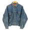 リーバイス Levis 80S 70417 0814 ボタン裏527 バファローチェック ネルライナー デニムトラッカージャケット メンズ JPN:S