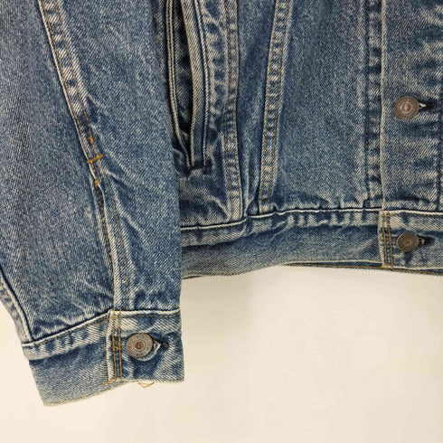 リーバイス Levis 80S 70417 0814 ボタン裏527 バファローチェック ネルライナー デニムトラッカージャケット メンズ JPN:S