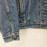 リーバイス Levis 80S 70417 0814 ボタン裏527 バファローチェック ネルライナー デニムトラッカージャケット メンズ JPN:S
