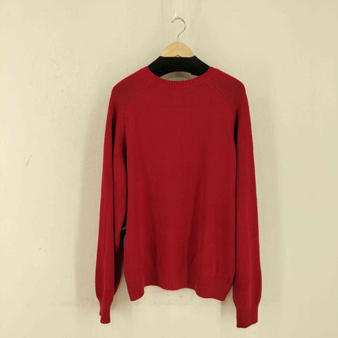 ランズエンド LANDS END MADE IN USA コットン Vネックニット メンズ import:L
