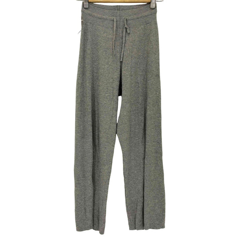 ユニクロ UNIQLO 23AW ウォッシャブルニットリブパンツ レディース JPN:M