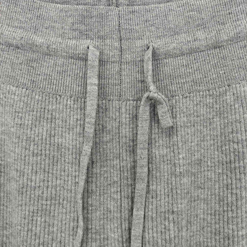 ユニクロ UNIQLO 23AW ウォッシャブルニットリブパンツ レディース JPN:M