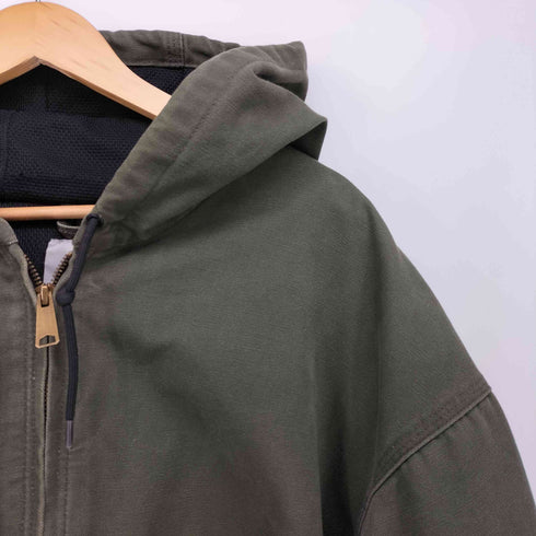 カーハート Carhartt 00S 2003年製 USA製 ダック地 アクティブジャケット J131GRN メンズ 4XL