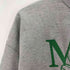 マルディメクルディ Mardi Mercredi ロゴプリントクルーネックスウェット レディース