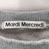 マルディメクルディ Mardi Mercredi ロゴプリントクルーネックスウェット レディース