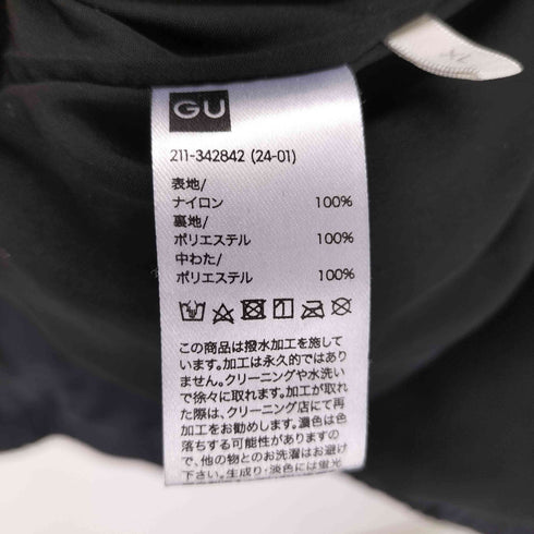 ジーユー GU ヒートパデッドクロップドブルゾン レディース JPN:XL