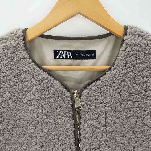 ザラ ZARA ボアジップベスト レディース JPN:M