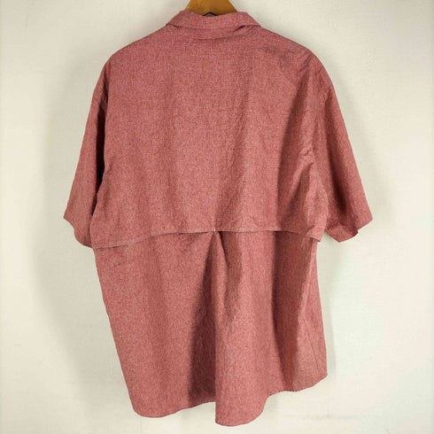 ラウンドツリーアンドヨーク roundtree&yorke 裏地メッシュ S/S フィッシングシャツ メンズ import:XL