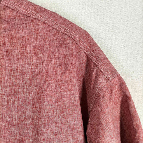 ラウンドツリーアンドヨーク roundtree&yorke 裏地メッシュ S/S フィッシングシャツ メンズ import:XL