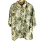ピューリタン PURITAN フローラル ウッドボタン レーヨン S/S シャツ 3XL ビッグサイズ メンズ 3XL