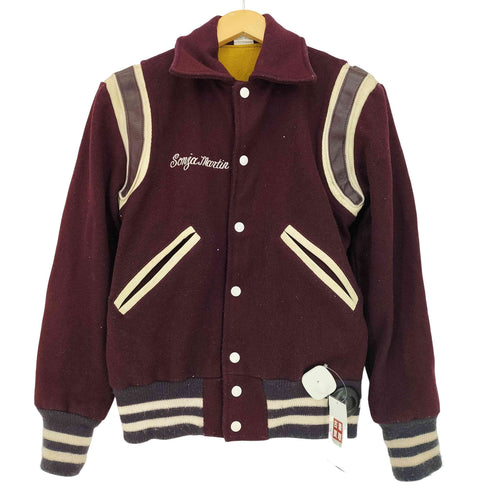 KAYE BROS バックワッペン レザー切替 アワードジャケット メンズ