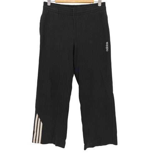 アディダス adidas 90s デサント製 裾スリーライン シアサッカー イージーパンツ メンズ JPN:M