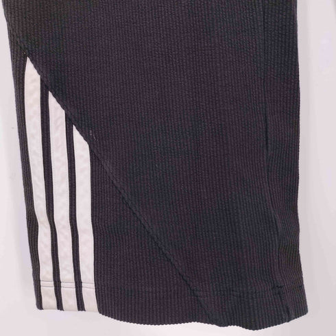 アディダス adidas 90s デサント製 裾スリーライン シアサッカー イージーパンツ メンズ JPN:M