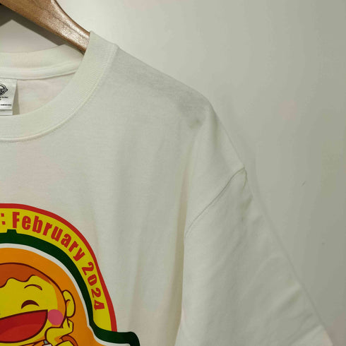 笑い男 オノデン アニメプリント S/S Tシャツ メンズ JPN:L