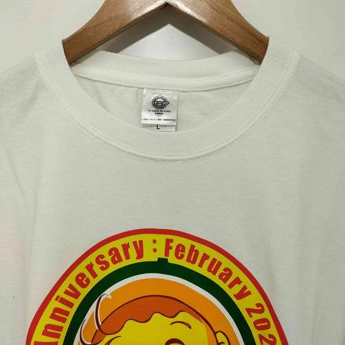 笑い男 オノデン アニメプリント S/S Tシャツ メンズ JPN:L