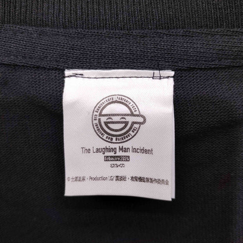 笑い男 アニメプリント カレーの市民 S/S Tシャツ メンズ JPN:L