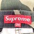 シュプリーム Supreme USA製 カモフラ カーゴパンツ メンズ 34