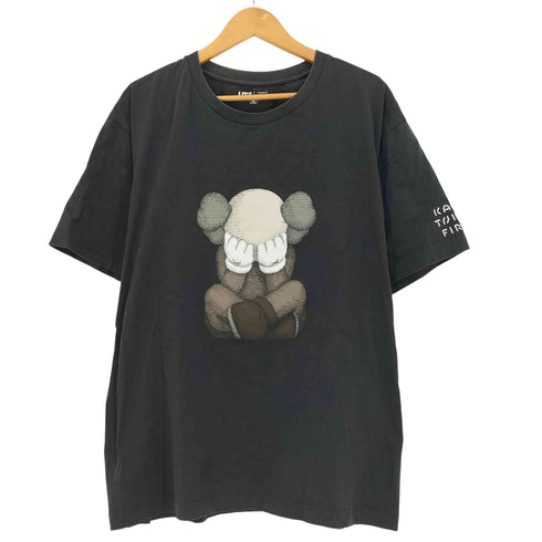 ユニクロ UNIQLO プリント クルーネックTシャツ メンズ 4XL