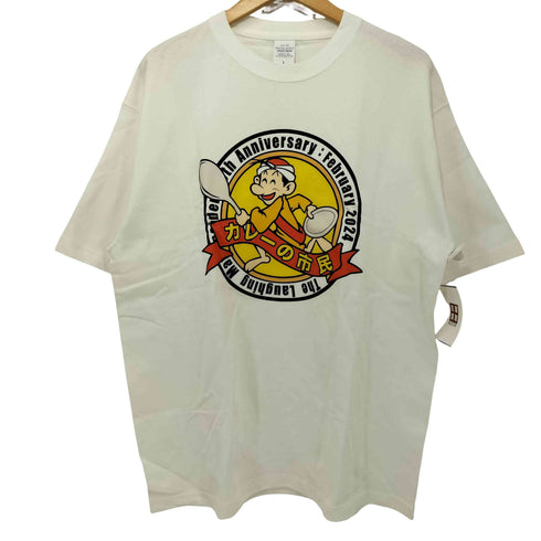 ユナイテッドアスレ UNITED ATHLE 笑い男 アニメプリント カレーの市民 S/S Tシャツ メンズ JPN:L