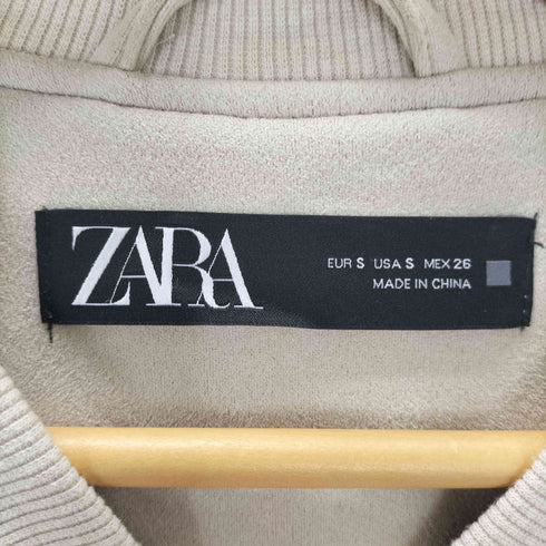 ザラ ZARA スエードブルゾン レディース import:S