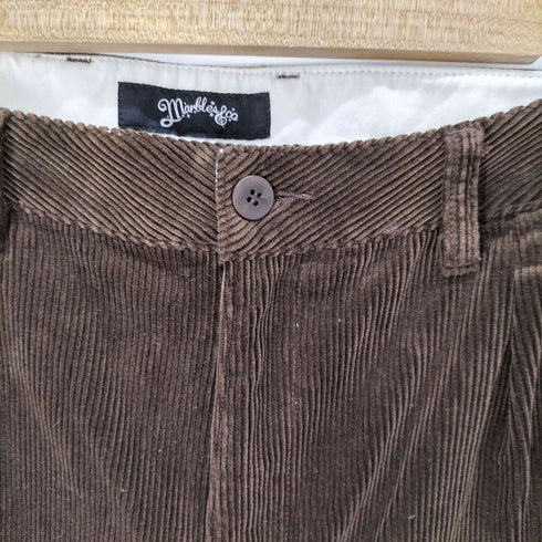 マーブルズ MARBLES CORDUROY TUCK PANTS コーデュロイタックパンツ メンズ XL