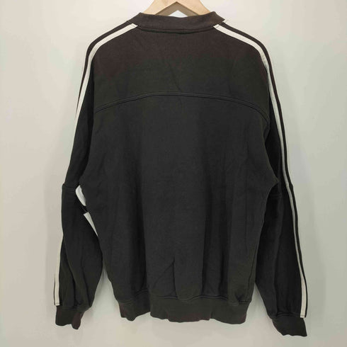 アディダス adidas 90-2000s パフォーマンスロゴ アーム3ストライプ プルオーバー スウェット メンズ