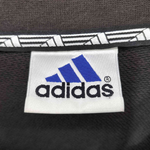 アディダス adidas 90-2000s パフォーマンスロゴ アーム3ストライプ プルオーバー スウェット メンズ
