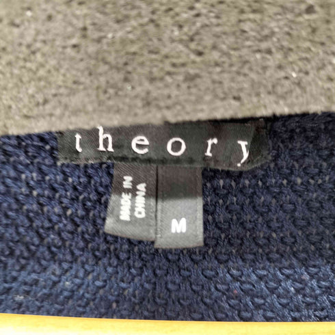 セオリー theory サマーニット 半袖カーディガン メンズ M