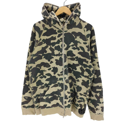 アベイシングエイプ A BATHING APE 1STカモ サルカモ フーディ メンズ JPN:L