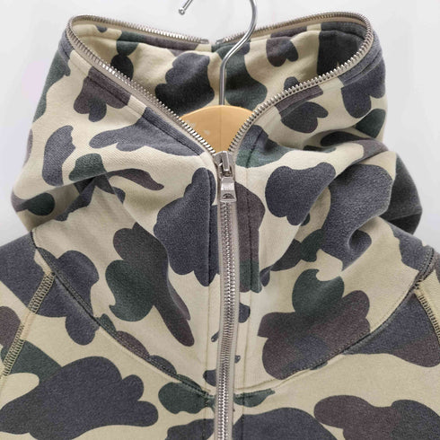 アベイシングエイプ A BATHING APE 1STカモ サルカモ フーディ メンズ JPN:L