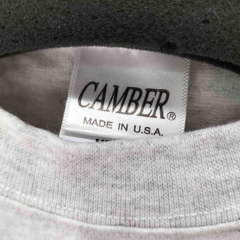 キャンバー CAMBER USA製 肉厚 ヘビーウェイト S/S Tシャツ メンズ import:M