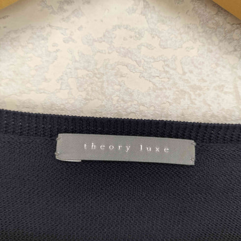 セオリーリュクス theory luxe シルクコットンVネックニット メンズ 38