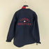 トミーヒルフィガー TOMMY HILFIGER 90s フラッグタグ バックロゴプリント ナイロンジャケット レディース import:L
