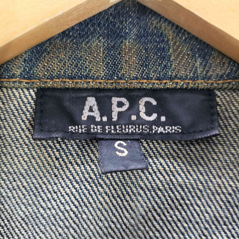 アーペーセー A.P.C. 2ND 短丈 デニムジャケット レディース JPN:S