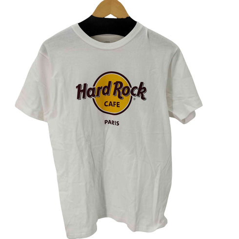 ハードロックカフェ Hard Rock Cafe PARIS クルーネックプリントTシャツ メンズ M